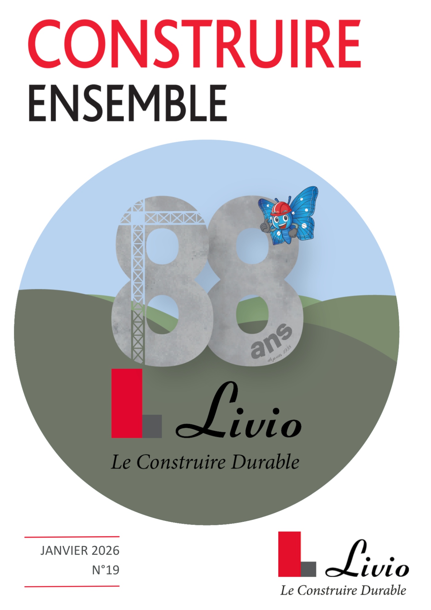 Groupe Livio Actualites Construire Ensemble 19 Page De Couverture 1